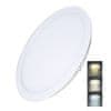 Solight Solight LED mini panel CCT, podhľadový, 24W, 1800lm, 3000K, 4000K, 6000K, okrúhly WD144