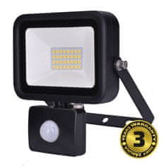 Solight Solight LED reflektor PRO so senzorom, 30W, 2760lm, 5000K, IP44 WM-30WS-L