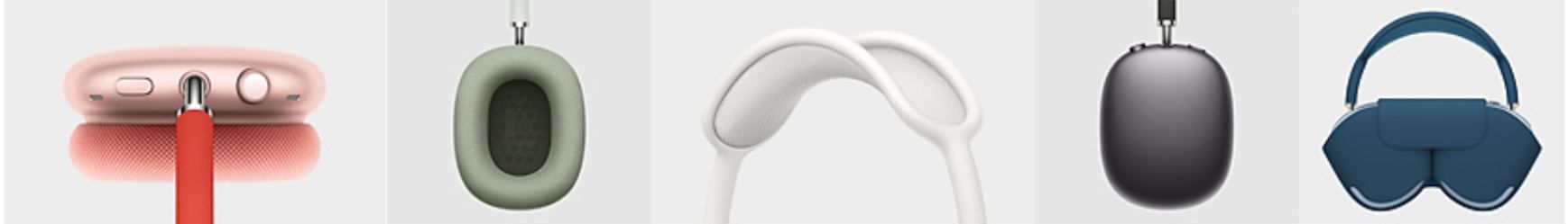 inovatívne bezdrôtové Bluetooth slúchadlá apple airpods max dizajn cez uši over ear čipy h1 verný zvuk pokročilý softvér adaptívny ekvalizér aktívne potlačenie šumu režim transparentnosti priestorový zvuk pletená strieška zo sieťoviny nízka váha rám členky z nerez ocele digital crown pre ovládanie hlasitosti a prehrávania podpora siri handsfree hovory 40mm dynamické meniče apple dvojitý neodymový magnet pre minimálne skreslenie zvuku výdrž batérie 20 h na nabitie ľahké puzdro