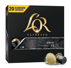 L'Or Espresso Onyx 20 hliníkových kapsulí kompatibilných s kávovary Nespresso®*