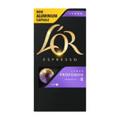 L'Or Espresso Lungo Intenso 10 hliníkových kapsulí kompatibilných s kávovary Nespresso®*