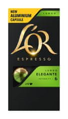 L'Or Espresso Lungo Elegante 10 hliníkových kapsulí kompatibilných s kávovary Nespresso®*