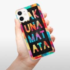 iSaprio Silikónové puzdro - Hakuna Matata 01 pre Apple iPhone 12 Mini