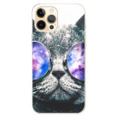 iSaprio Silikónové puzdro - Galaxy Cat pre Apple iPhone 12 Pro