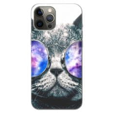 iSaprio Silikónové puzdro - Galaxy Cat pre Apple iPhone 12 Pro