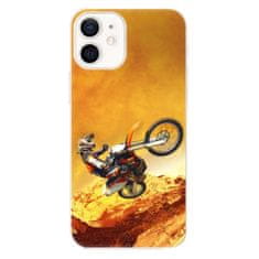 iSaprio Silikónové puzdro - Motocross pre Apple iPhone 12