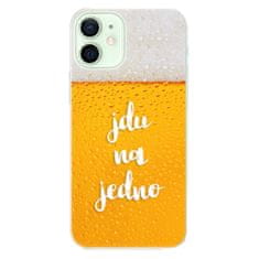 iSaprio Silikónové puzdro - Jdu na jedno pre Apple iPhone 12