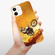 iSaprio Silikónové puzdro - Motocross pre Apple iPhone 12