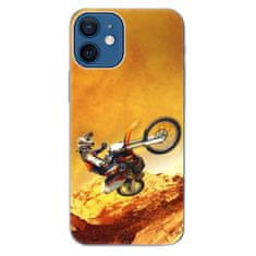 iSaprio Silikónové puzdro - Motocross pre Apple iPhone 12