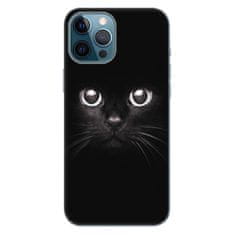 iSaprio Silikónové puzdro - Black Cat pre Apple iPhone 12 Pro Max