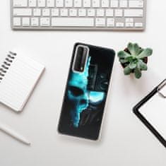 iSaprio Silikónové puzdro - Roboskull pre Huawei P Smart 2021