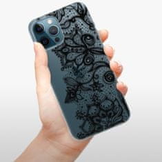 iSaprio Silikónové puzdro - Black Lace pre Apple iPhone 12 Pro Max