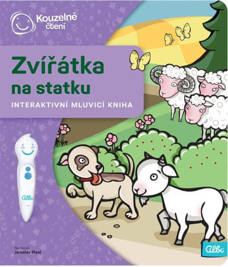 Albi KÚZELNÉ ČÍTANIE Kniha Zvieratká na statku