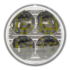 Compass  Svetlá denného svietenia 4 HIGH POWER LED 12V/24V (guľatá 70 mm)