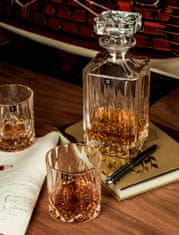 Diamante Dorchester päťdielny whisky set - 4x whisky pohár a 1x whisky fľaša