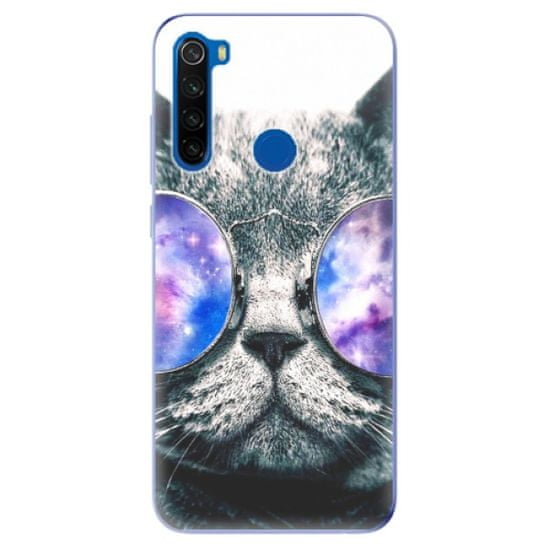 iSaprio Silikónové puzdro - Galaxy Cat pre Xiaomi Redmi Note 8T