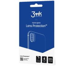 3MK Lens - hybridné sklo, ochrana kamery pre Xiaomi Redmi 9T (4ks); 5903108360630