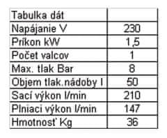 DARI AIR Kompresor DARI SMART 50/210 RCDV404FDR628