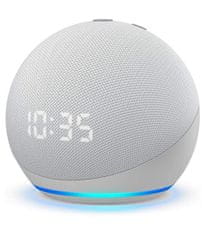 Amazon Amazon Echo Dot 4. generácie s hodinami Glacier White