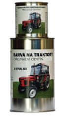 BARVY NA TRAKTORY JOHN DEER, originálne 2-K PUR farby, SET s tužidlom lesk, ČIERNA MATNÁ, 1,25kg SET