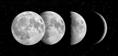 mapcards.net 3D panoráma Moon Phases
