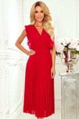 Numoco Dámske šaty 315-3 EMILY, červená, XL
