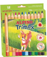 Alpino Box 12 pasteliek Trimax Jumbo