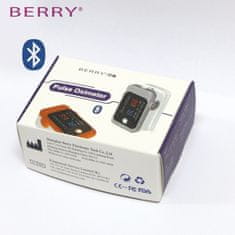 Babys BERRY BM1000C Pulzný oximeter s bluetooth, šedý