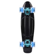 MTR Pennyboard 56 cm s LED kolieskami, ČIERNA S-111