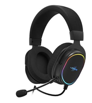 Slúchadlá Hama uRage SoundZ 800 7.1 (186024), 51mm meniče, 7.1 priestorový zvuk, čistý zvuk, výšky, herný headset