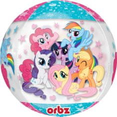 Amscan Fóliový balón orbz My Little Pony Transparent 40cm