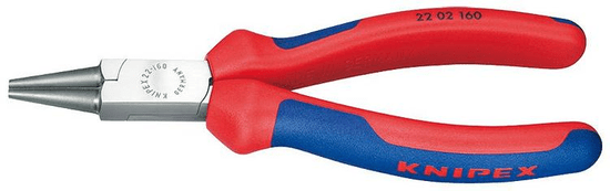 Knipex Kliešte2202 160 s guľatými čeľusťami