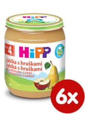 HiPP BIO Jablká s hruškami - 6x125g