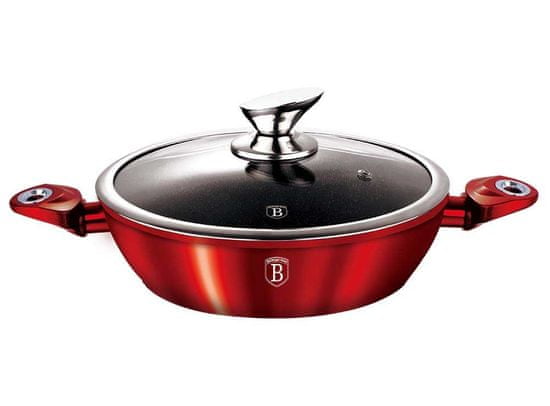 Berlingerhaus GRANITOVÝ HRNEC 28 cm RED METALLIC LINE BH-1263