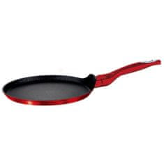 Berlingerhaus ŽULOVÁ PANVICA NA PALACINKY 25 cm RED METALLIC LINE BH-1272