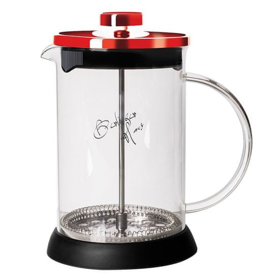 KINGHoff French press 600ml BH-1497 BURGUNDY LINE