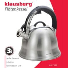 KINGHoff 3L kanvica s píšťalkou KB-7398