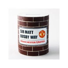 FOREVER COLLECTIBLES Plastová pokladnička MANCHESTER UTD Wall Brick