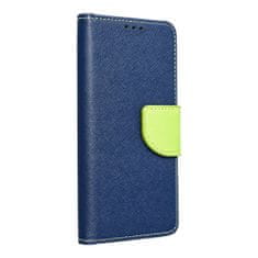 MobilMajak MG Puzdro / obal pre Samsung A80 modré / limetkové - kniha Fancy