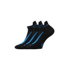 Voxx 3PACK ponožky čierna (Rex 10) - veľkosť L