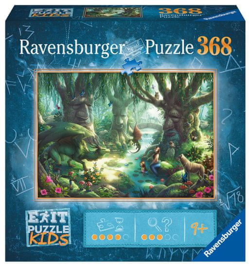 Ravensburger Puzzle 129553 Exit KIDS Puzzle: V magickom lese 368 dielikov