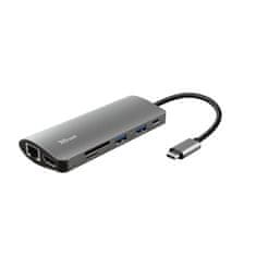 TRUST Dalyx 7-in-1 USB-C MultiPort adaptér 23775