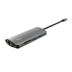 TRUST Dalyx 7-in-1 USB-C MultiPort adaptér 23775