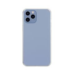 shumee Pevné puzdro s flexibilným rámom pre iPhone 12 Pro Max Frosted Glass Case, biele