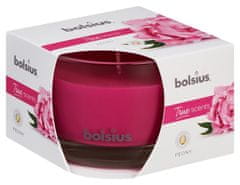 Bolsius Sviečka Bolsius Jar True Scents 63/90 mm, vonná, pivónia