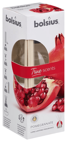 Bolsius Difuzer Bolsius True Scent Pomegranate, vôňa granátové jablko, 45 ml