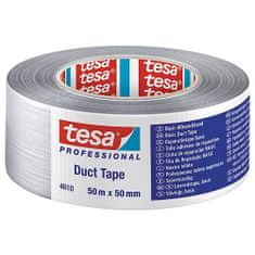 Tesa Páska tesa BASIC Duct Tape, lepiaca, strieborná, textilná, 50 mm, L-50 m