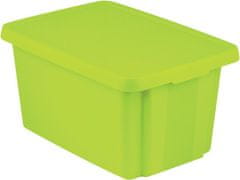 CURVER Box s vekom Curver ESSENTIALS 45 lit., zelený, 57x40x30 cm