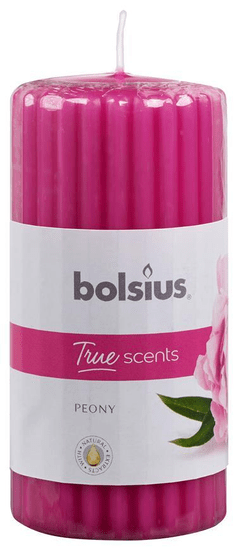 Bolsius Sviecka bolsius Pillar True Scents 120/60 mm, pivónia