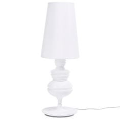 KINGHOME Stolná lampa QUEEN 18 biela